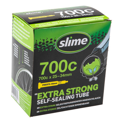Chambre à air City Slime 700x25-34C valve Presta (48 mm) liquide anti-crevaison