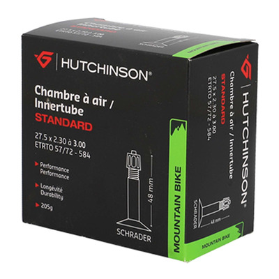 Chambre à air Hutchinson Standard 27,5’’x2,30/3,00 Schrader 48mm