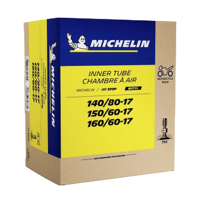 Chambre à air Michelin 140/80-17 valve droite