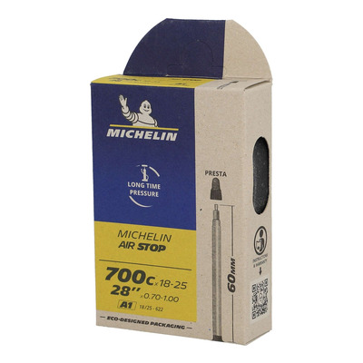 Chambre à air Michelin Airstop A1 700Cx18/25 Presta 60mm