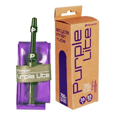 Chambre a air Panaracer 700-23/32C TPU Lite valve presta 85mm violette