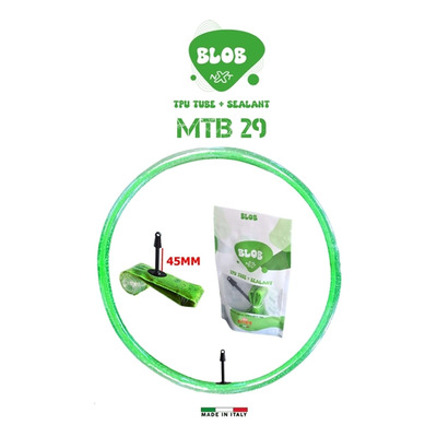 Chambre a air TPU auto-réparante Blob NXT 29X2-2,6 presta 45 mm