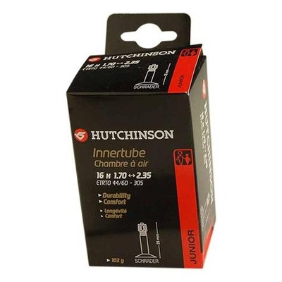 Chambre à air VTT Hutchinson 16x1.70-2.35 valve Schrader (35 mm)