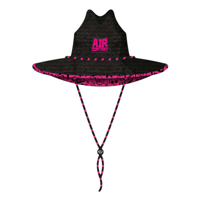 Chapeau de paille Bud Racing Air Contest noir