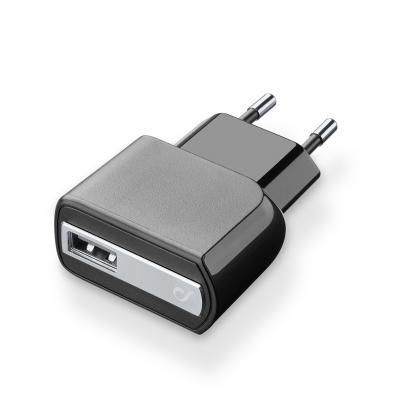 Chargeur de batterie Cellularline Ultra Compact avec port USB