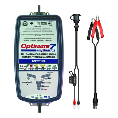 Chargeur de batterie multifonction Tecmate Optimate 7 Ampmatic 12/24V TM254 V2