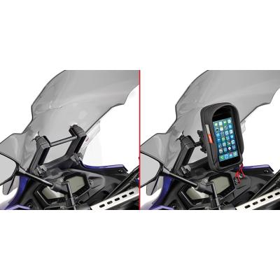 Support telephone et GPS pour scooter moto - Givi S850