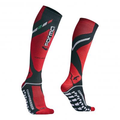 Chaussette Forma de compression off-road noir/rouge