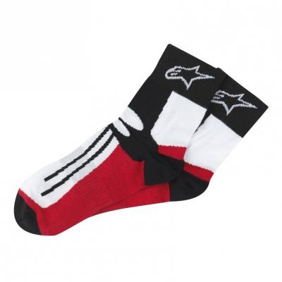 Chaussettes Alpinestars Racing Road Socks noir/rouge