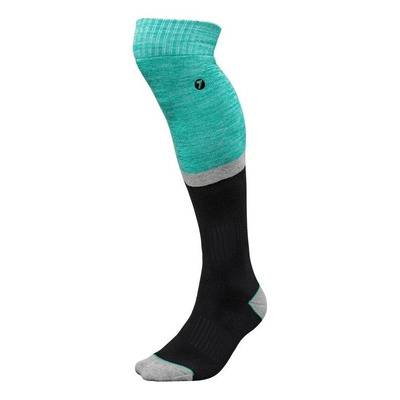 Chaussettes cross enfant Seven Rival turquoise