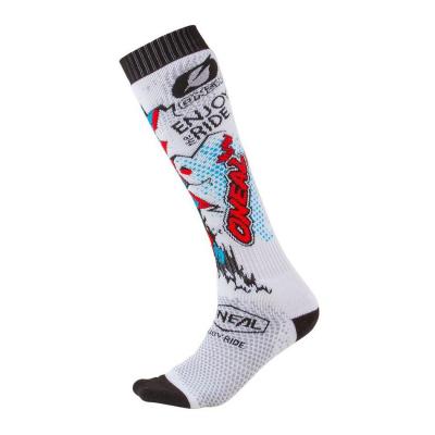 Chaussettes O'Neal Pro MX Villain blanc