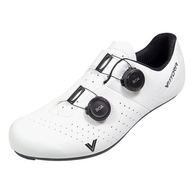 Chaussures route Vittoria Veloce Carbon BOA blanc