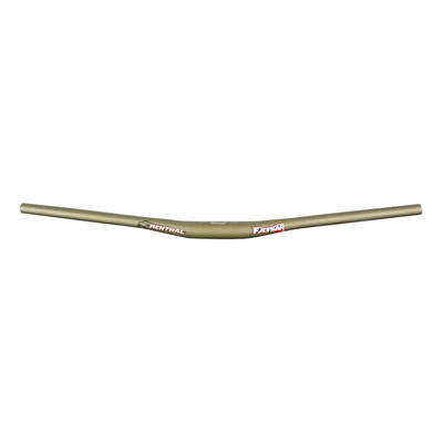 Cintre relevé 10mm Renthal Fatbar 35 aluminium 800mm or