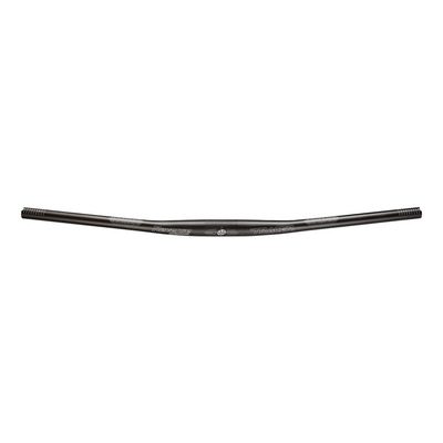 Cintre VTT plat Reverse Tracer XC 760mm Ø 31,8mm carbone noir/blanc