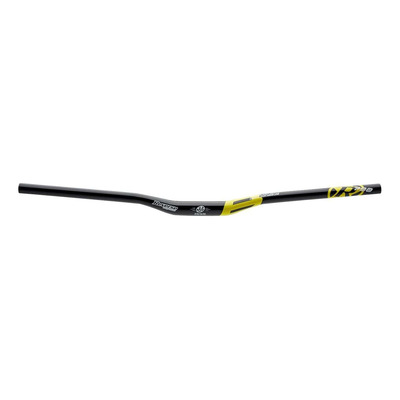Cintre VTT relevé 18mm Reverse Base 790mm Ø 31,8mm noir/jaune