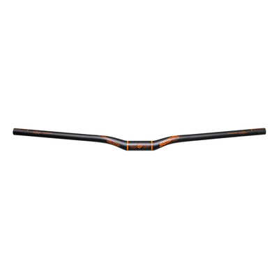 Cintre VTT relevé 25mm Reverse Seismic 810mm Ø 31,8mm carbone noir/orange
