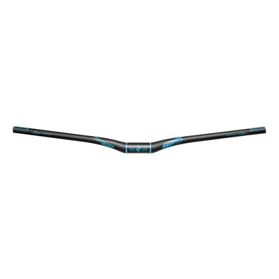 Cintre VTT relevé 25mm Reverse Seismic 810mm Ø 35mm carbone noir/bleu