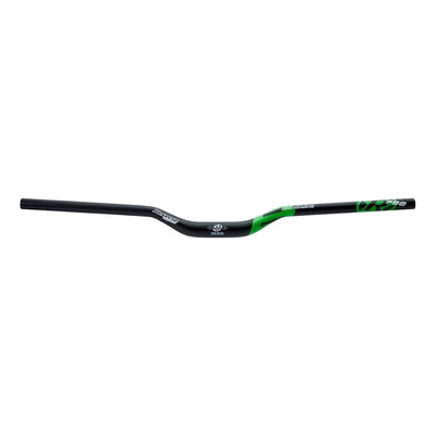 Cintre VTT relevé 35mm Reverse Base 790mm Ø 31,8mm noir/vert