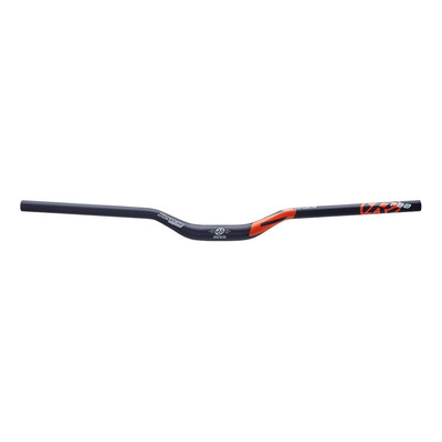 Cintre VTT relevé 35mm Reverse Base 790mm Ø 31,8mm noir/orange