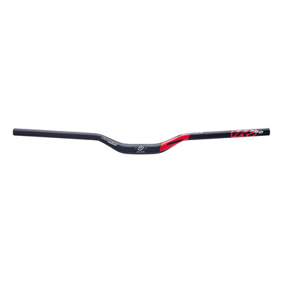 Cintre VTT relevé 35mm Reverse Base 790mm Ø 35mm noir/rouge