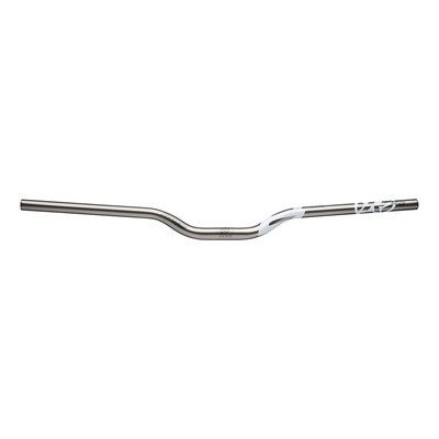 Cintre VTT relevé 38mm Reverse Base 760mm Ø 25,4mm titane/gris