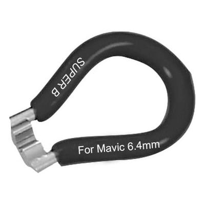 Clé à rayons Super B pour Mavic noire (6,4mm)