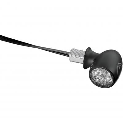 Clignotant LED Kellermann Atto noir avec feu stop et feu arrière intégrés