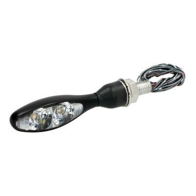 Clignotant LED Kellermann Micro 1000 DF noir avec feu stop et feu arrière intégrés