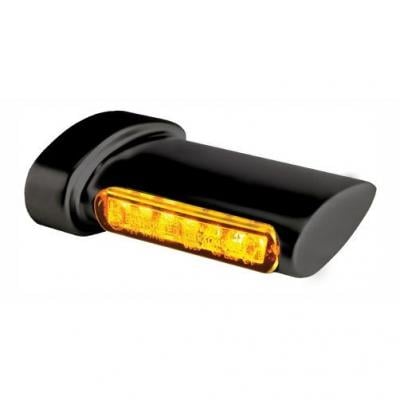 Clignotants de garde-boue arrière Heinz Bikes LED noir / ambre
