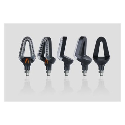 Clignotants LED Chaft Electro noir fumé