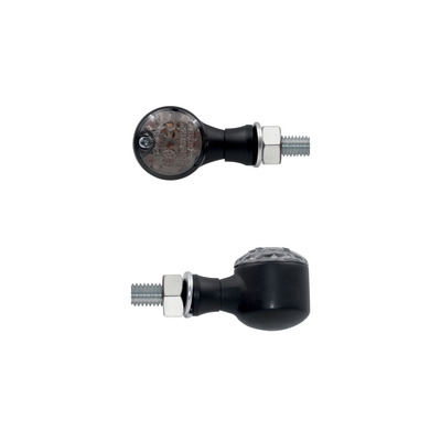 Clignotants LED Taac FR15 Aluminium noir/fumé