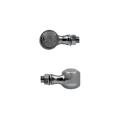 Clignotants LED Taac FR16 Aluminium chrome/fumé
