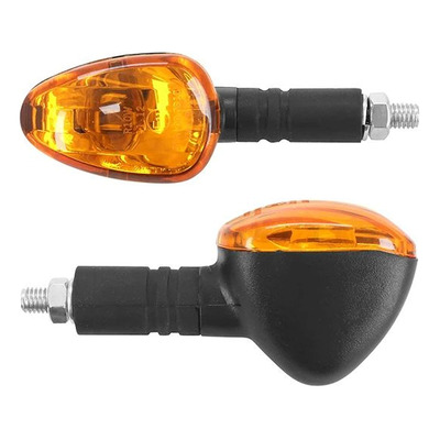 Clignotants Replay pyramide orange/noir