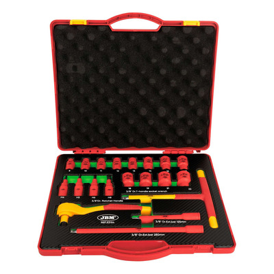 Coffret d'outils isolés JBM 20 pièces de 3/8"