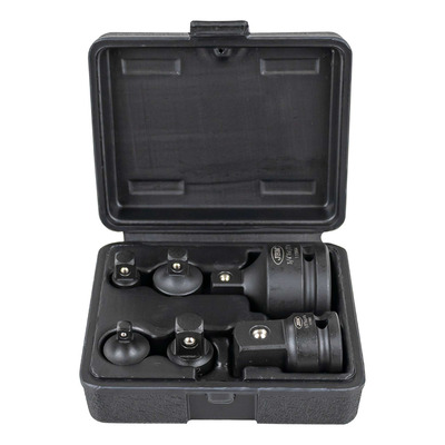 Coffret de 6 adaptateurs à choc JBM 1/4", 3/8", 1/2" et 3/4"
