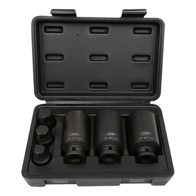 Coffret douilles à choc 6 pans JBM 1/2’’ – 6 pièces