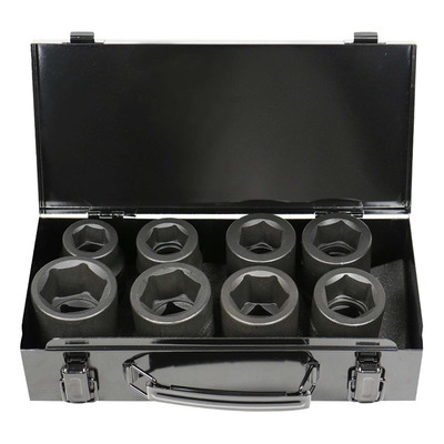Coffret douilles à choc JBM 1’’ – 8 pièces