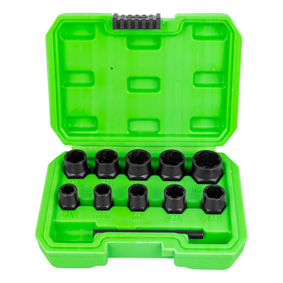 Coffret douilles twist JBM 3/8’’ écrous endommagés– 5 pièces