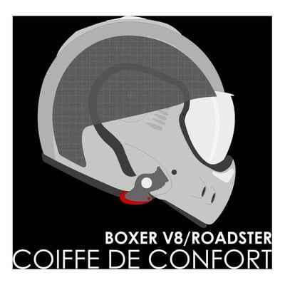 Coiffe de casque Roof RO5 Boxer V8 et Roadster