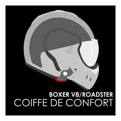 Coiffe pour casque Roof RO5 Boxer V8 / RO5 Roadster