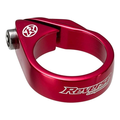 Collier de selle Reverse Bolt Ø 31,8mm rouge