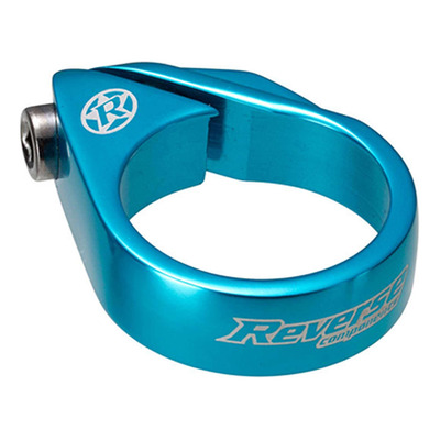 Collier de selle Reverse Bolt Ø 34,9mm turquoise