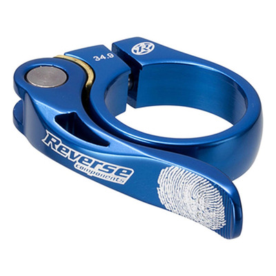 Collier de selle Reverse Long Life Ø 34,9mm bleu
