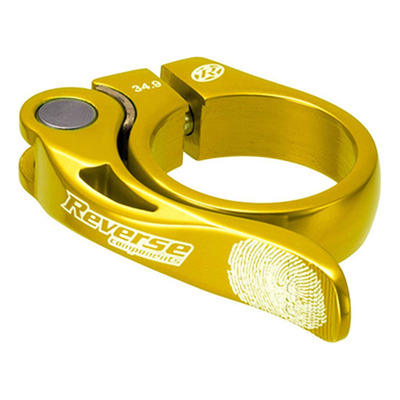 Collier de selle Reverse Long Life Ø 34,9mm or