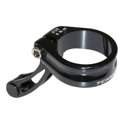 Collier de serrage de tige de selle à vis CHC (Diam 35 mm) noir