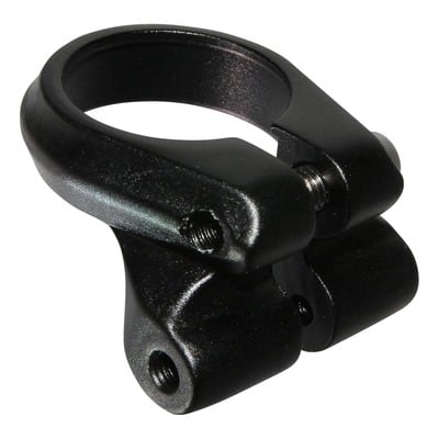 Collier de serrage de tige de selle à vis CHC (Diam 31,8 mm) noir