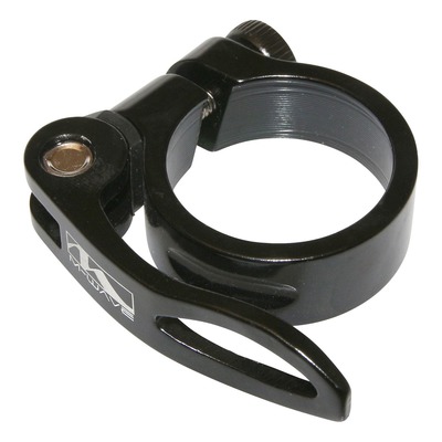 Collier de serrage de tige de selle à serrage rapide (Diam 31,8 mm) noir