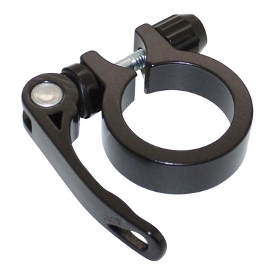 Collier de serrage de tige de selle Newton à serrage rapide (Diam 34,9 mm) noir