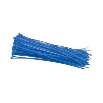 Colliers rilsan nylon bleu 2,5x200 mm