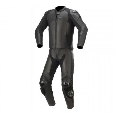 Combinaison cuir 2 pièces Alpinestars GP Plus V3 Graphite noir
